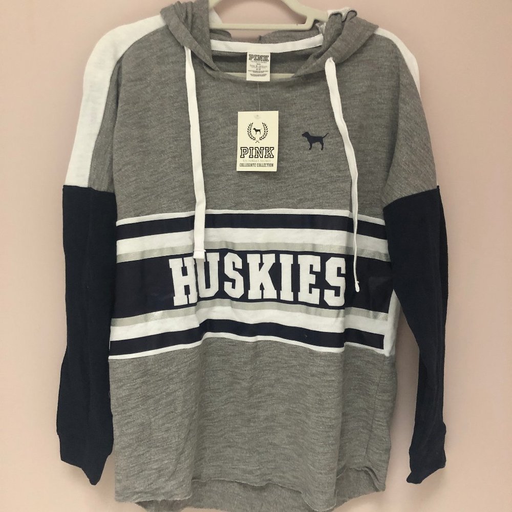 NWT PINK College Huskies sweatshirt